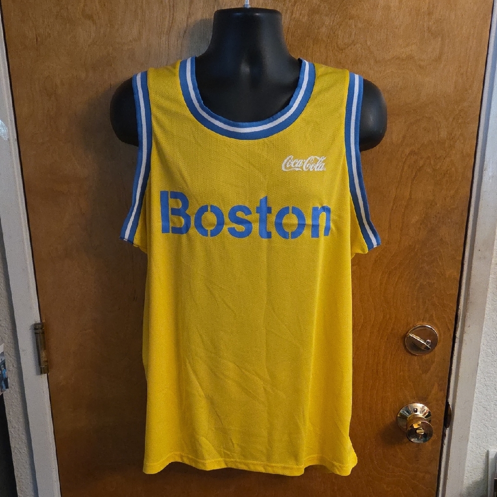 Boston Red Sox‎ City Connect Promo Night Kevin Garnett Basketball Jersey Size XL